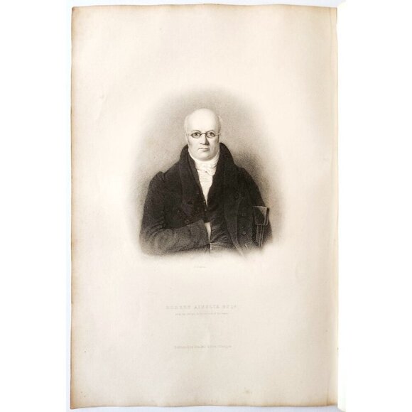 1844 Robert Ainslie Esq Engraving Victorian Scotland Scottish Lawyer DWSS21 - Picture 2 of 2